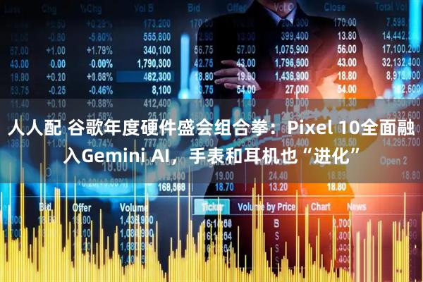 人人配 谷歌年度硬件盛会组合拳:Pixel 10全面融入Gemini AI,手表和耳机也“进化”